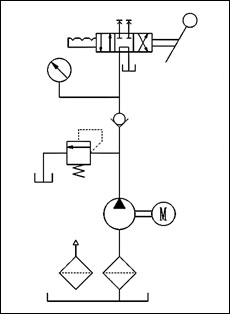 电动液压油泵结构原理简述
